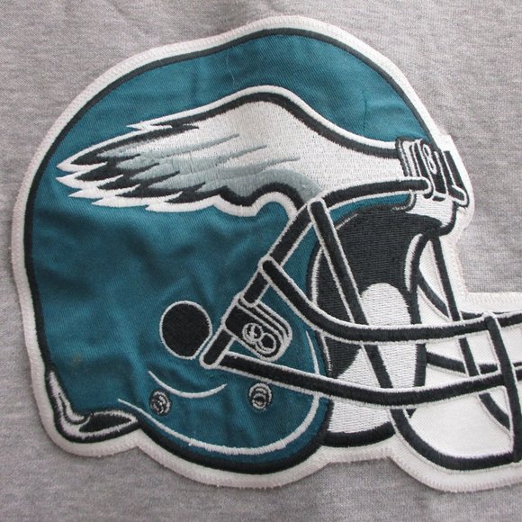 Furst Of A Kind Philadelphia Eagles Distressed Pullover Sweatshirt  Size Large - Picture 2 of 8
